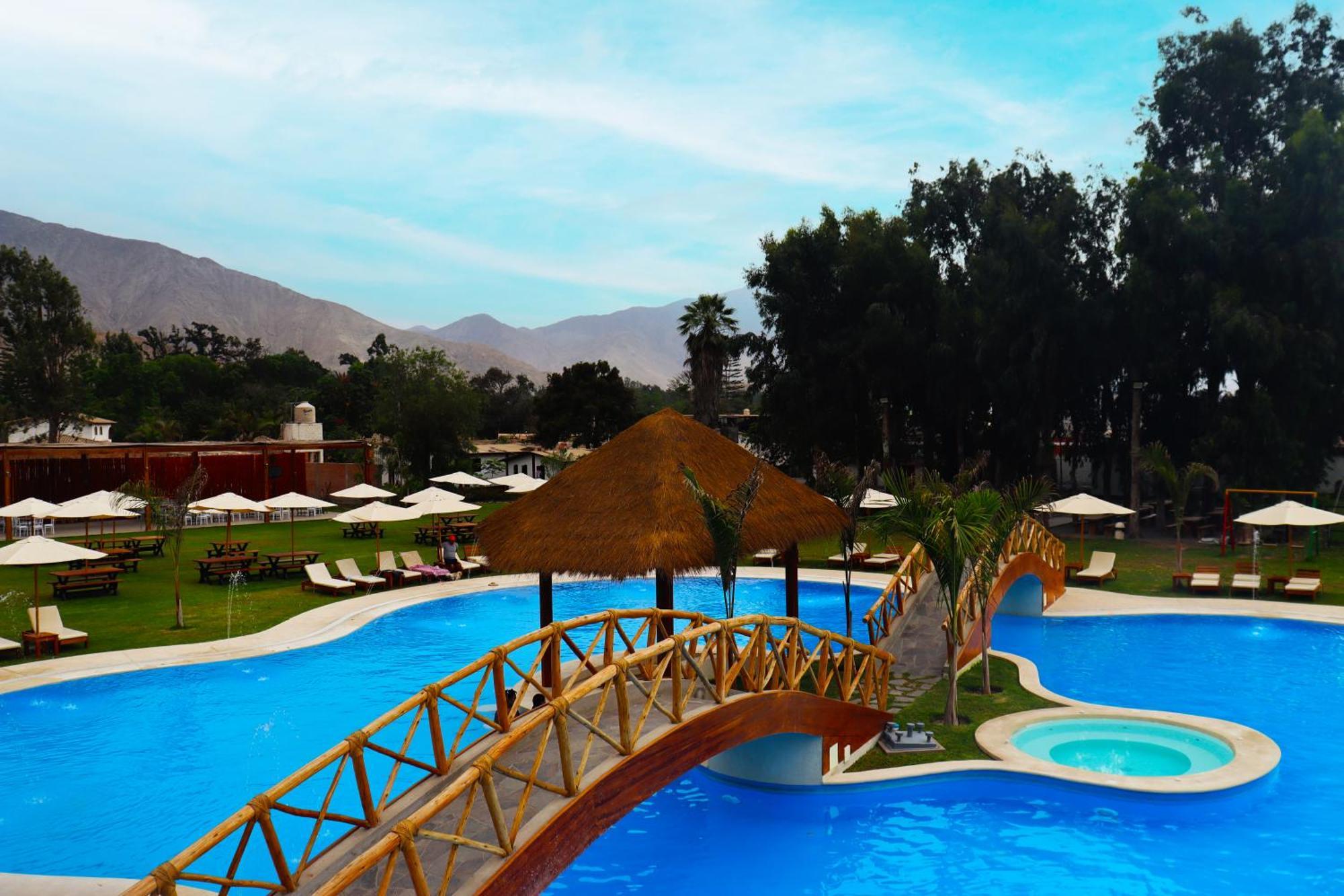 Los Andes - Restaurant & Bungalows Cieneguilla Extérieur photo