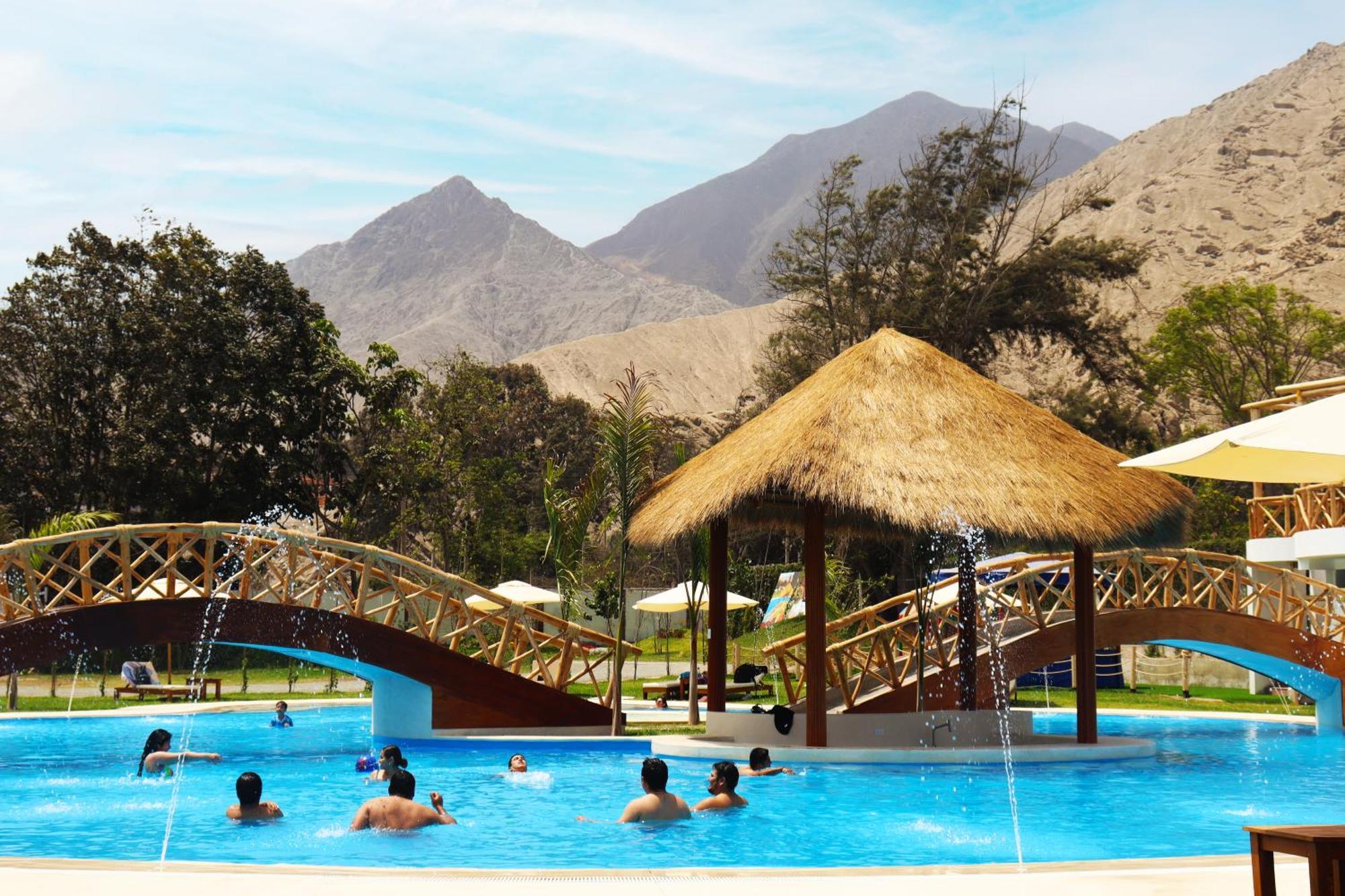 Los Andes - Restaurant & Bungalows Cieneguilla Extérieur photo